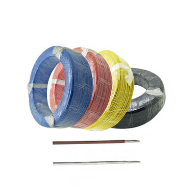 250C 18 Gauge High Temperature Wire FEP PFA PTFE  With 9 Colors