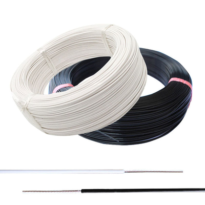 Heat Proof PFA Insulated Wires Silver Plated Copper Wires White Black