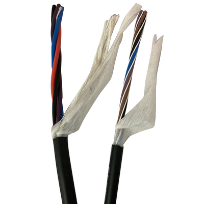 3 Core Robotic Cable PUR Flex Cable ETFE Insulated High Flexibility